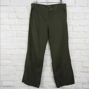 J.Crew Pants City Fit Pants 26 Green Pants Casual